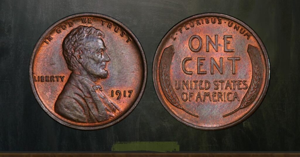 1917 Doubled Die Obverse