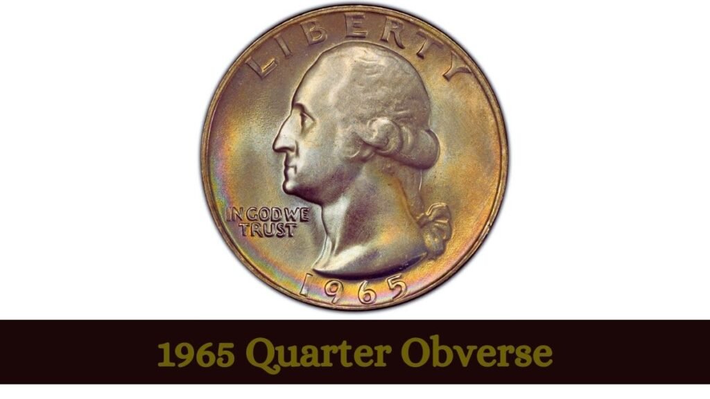 1965 Quarter Obverse