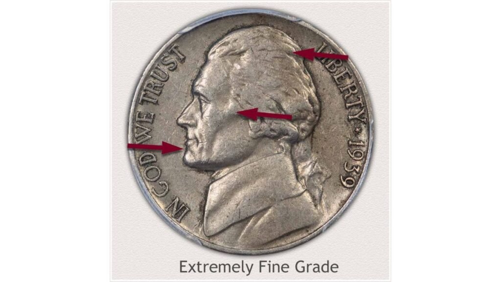 Extremely Fine Grade for 1964 Copper Nickel Coin